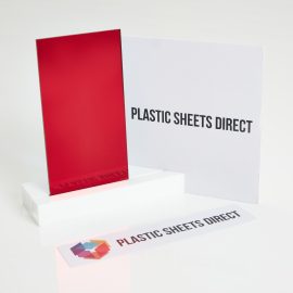 3mm Red Mirror Coloured Acrylic 1400