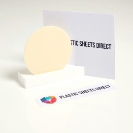 3mm Ivory Plastic Discs 133