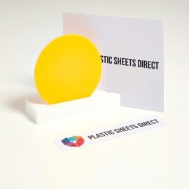 3mm Yellow Plastic Discs 260