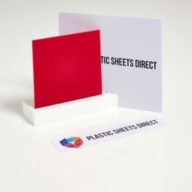 3mm Red Coloured Acrylic 433