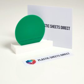 3mm Green Coloured Plastic Discs 650