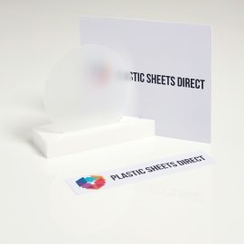 3mm Clear frosted Plastic Discs