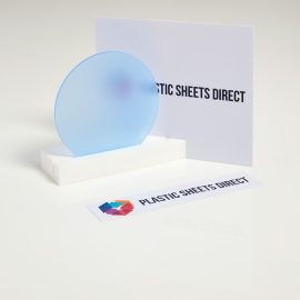 3mm Electric Blue Plastic Discs S2 7T69