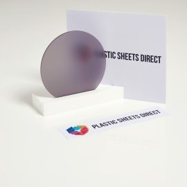 3mm Stone Grey Frosted Discs 9T21