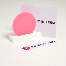 3mm Flamenco Pink Plastic Discs 4T5f