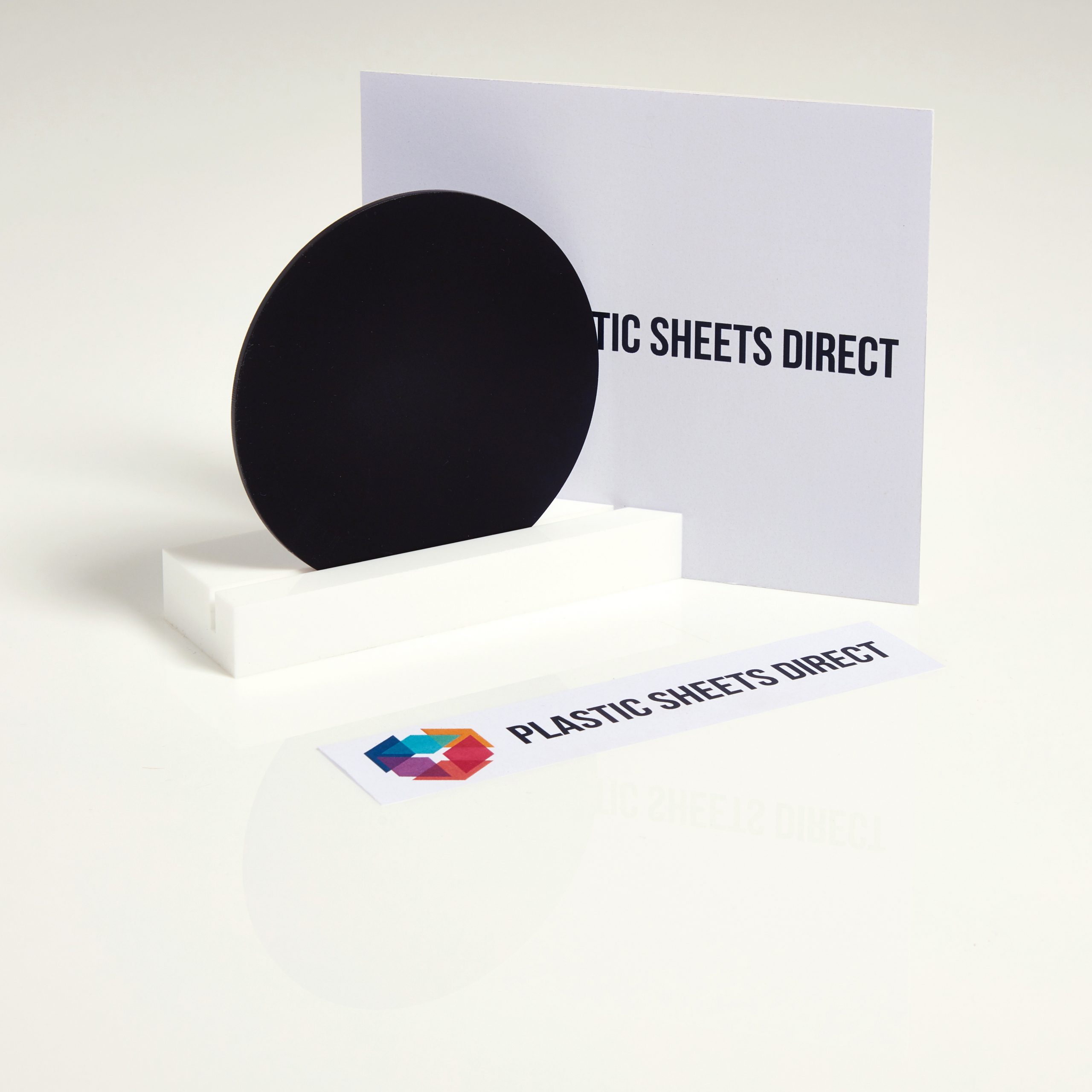 3mm Midnight Black Plastic Discs S29221