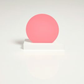 3mm Raspberry Sherbet Plastic Discs SA4274