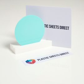 3mm Spear Mint Green Plastic Discs SA6382