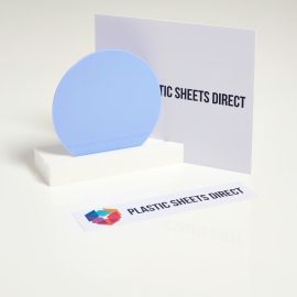 3mm Bubblegum Blue Plastic Discs SA7490