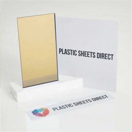 3mm Gold Mirror Coloured Acrylic 1300