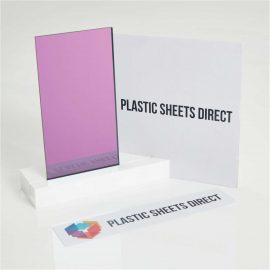 3mm Pink Mirror Coloured Acrylic 1450
