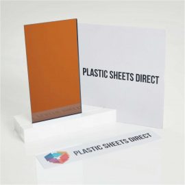 3mm Amber Mirror Coloured Acrylic 2422