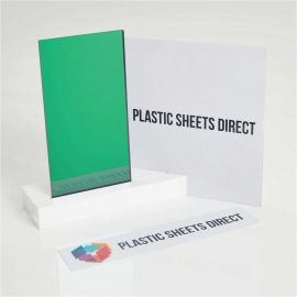3mm  Green Mirror Coloured Acrylic 2414