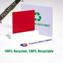 5mm Red Recycled Acrylic 72337