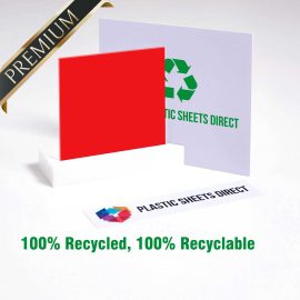 5mm Red Recycled Acrylic 72033