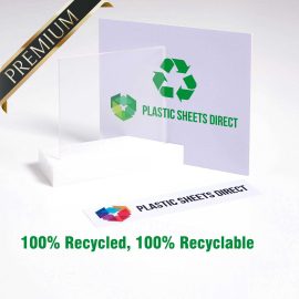 10mm Clear Recycled Acrylic