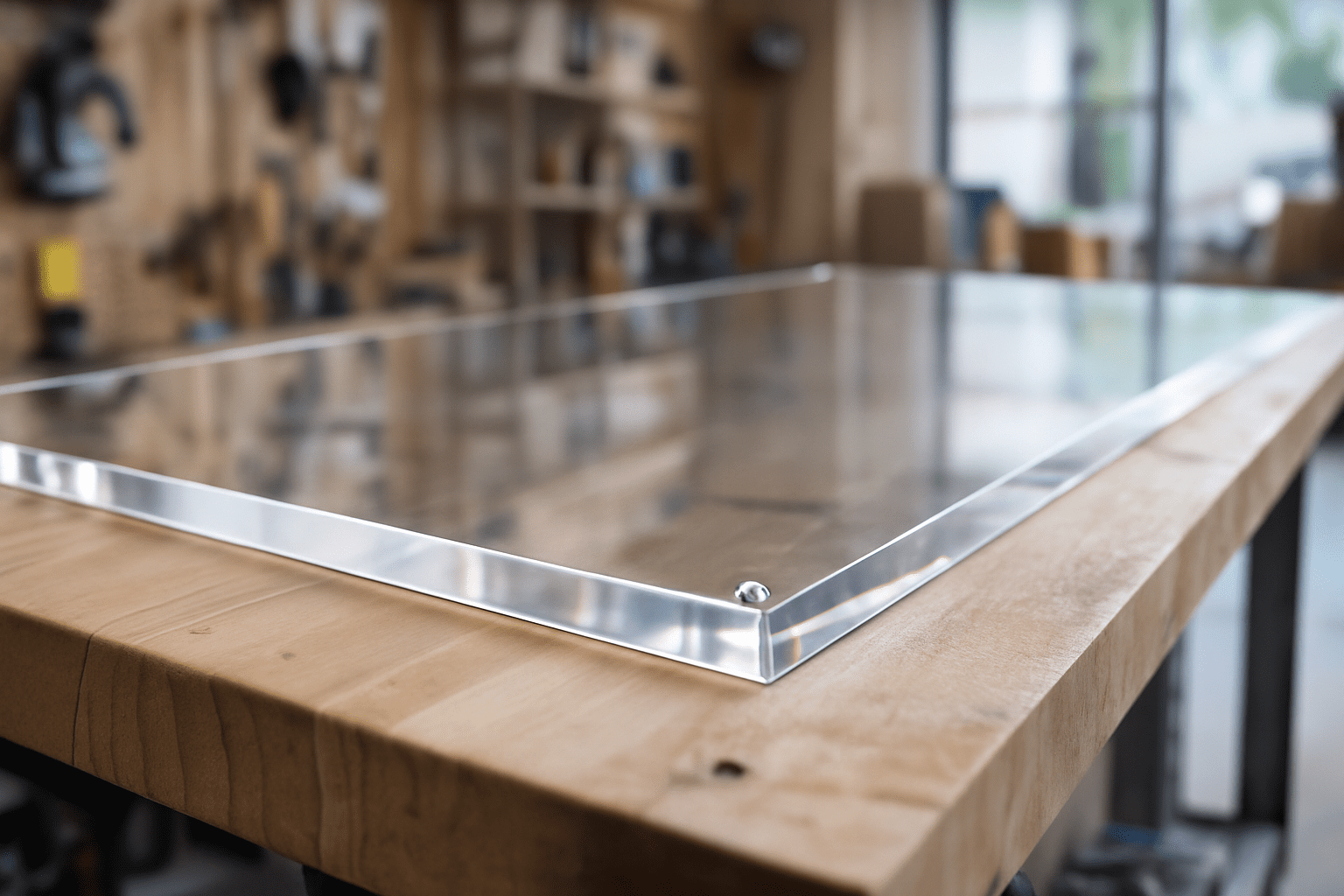 Clear Acrylic Table